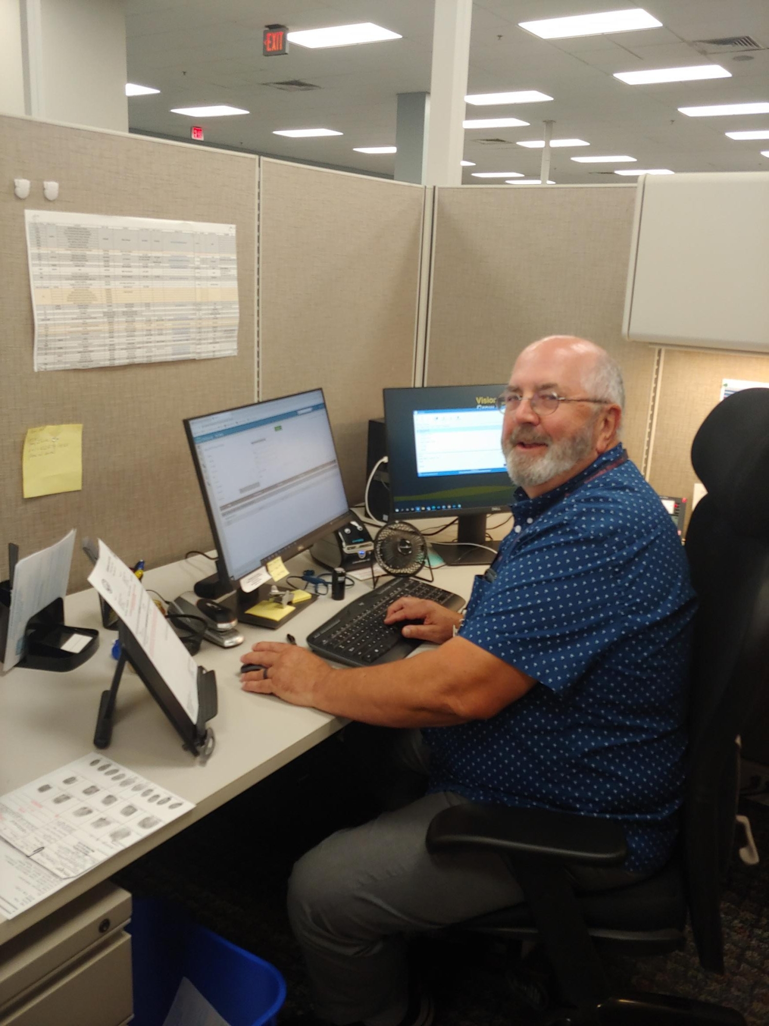 guy at desk