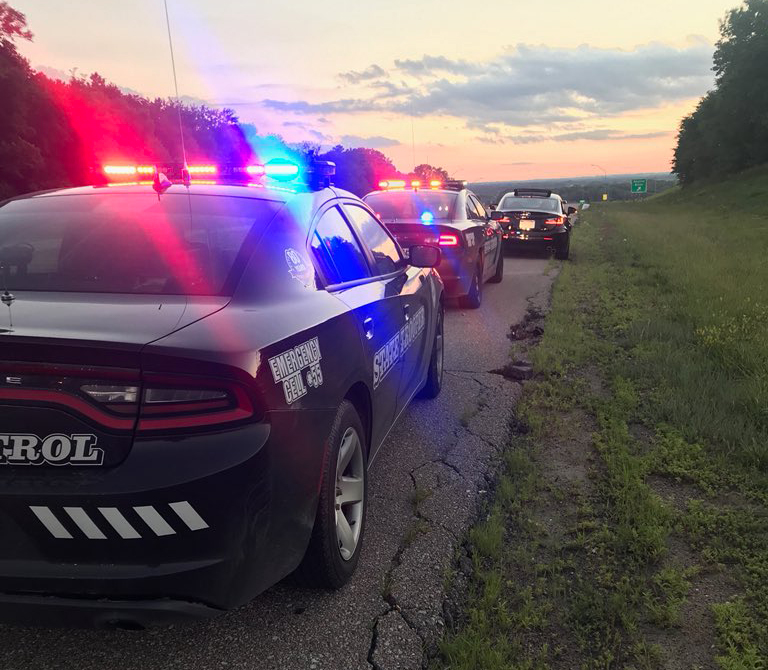 patrol cars