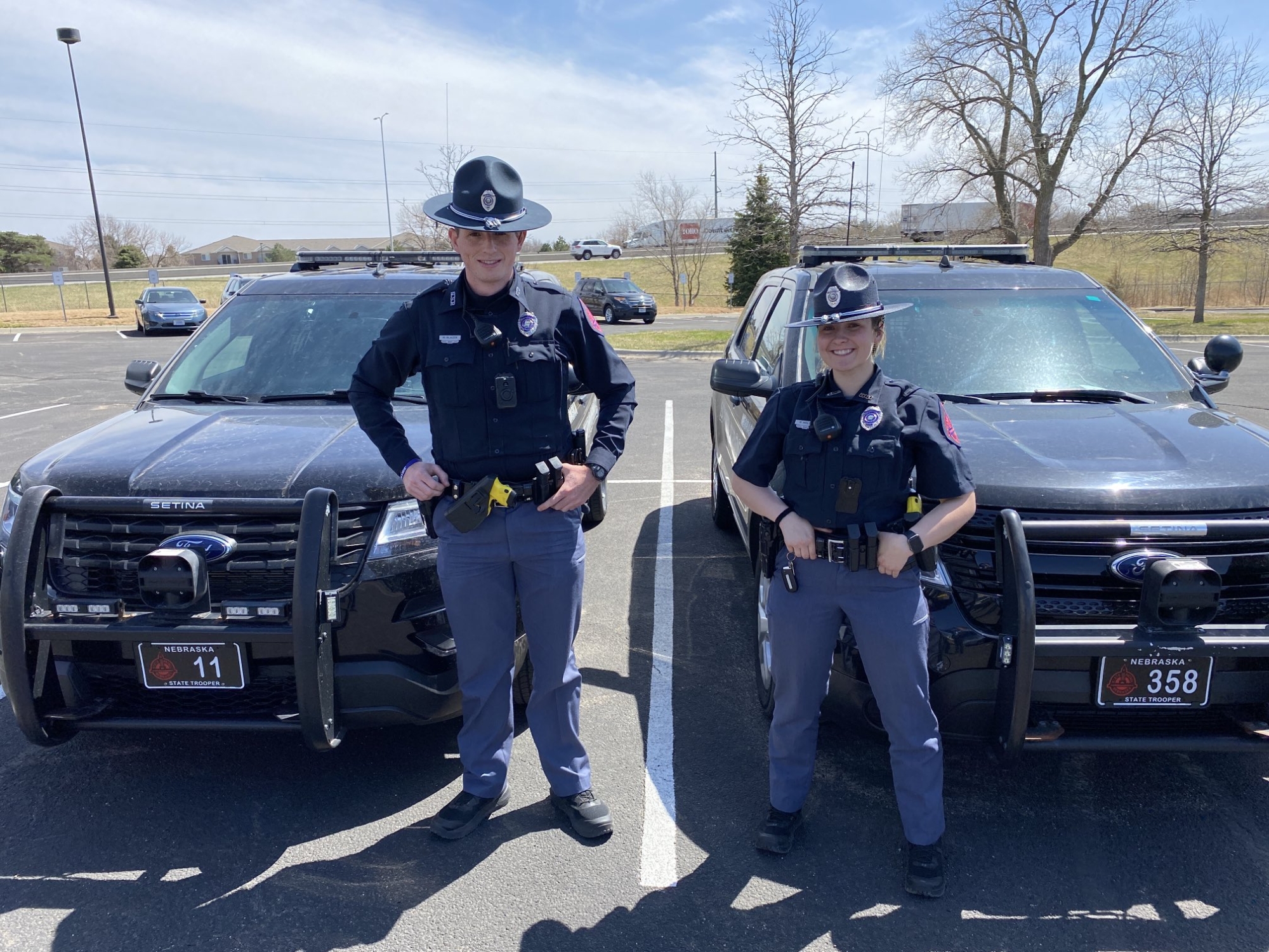troopers and patrol cars