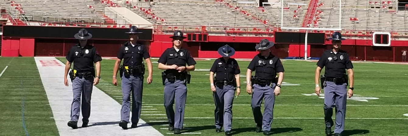 Troopers at Memorial Stadium