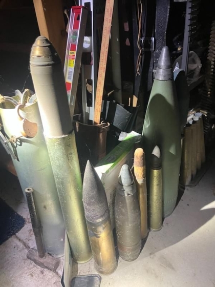 Dozens of Inert WWII Era Ordnances Located in Beatrice