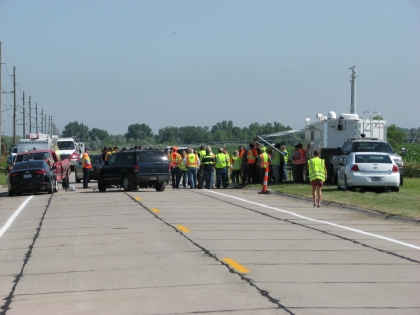 NSP, Others Take Part in Traffic Incident Management Exercise