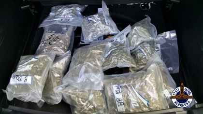 Troopers Find 52 LBs of Marijuana during Traffic Stop
