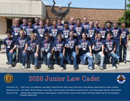 2026 Boys Junior Law Class Photo