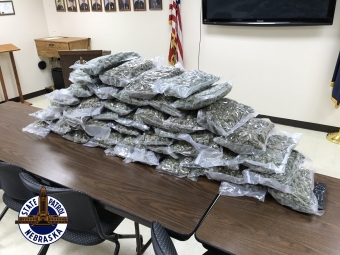 50 lbs of marijuana