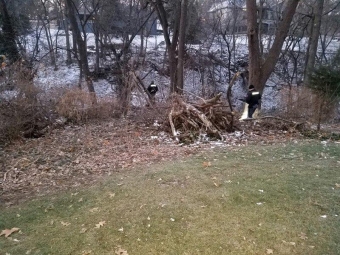 Troopers Search Area in Omaha