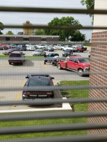 DUID Truck Towed at Office