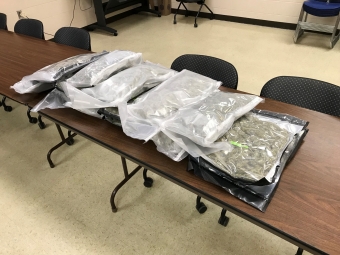 14 lbs of marijuana