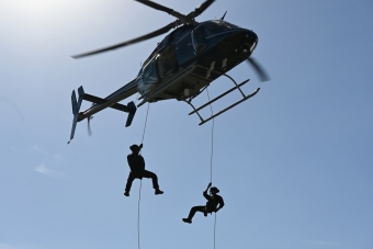 Helicopter Rappel